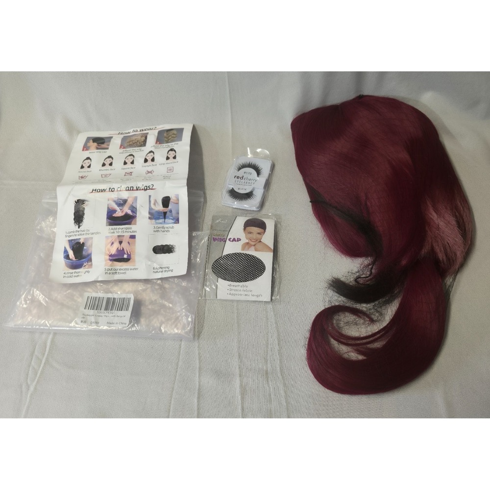 Soulwigger Cosplay Wig with Bangs NWOT